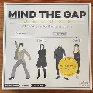 Mind The Gap Deluxe Trivia Game - Multicolor